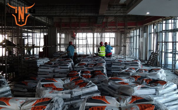 KY开元高强无缩短灌浆料施工起粉是什么缘故原由